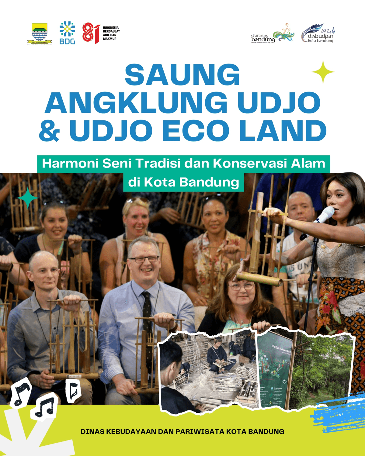 Saung Angklung Udjo & Udjo Eco Land: Harmoni Seni Tradisi dan Konservasi Alam di Kota Bandung